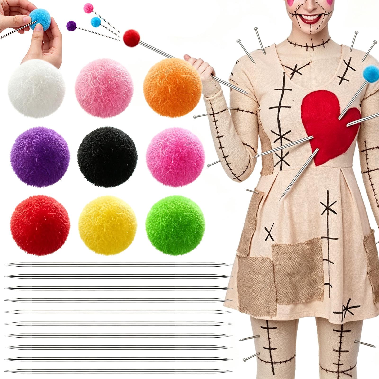 Voodoo Cosplay And Prop - Kit de 10 épingles pour poupées