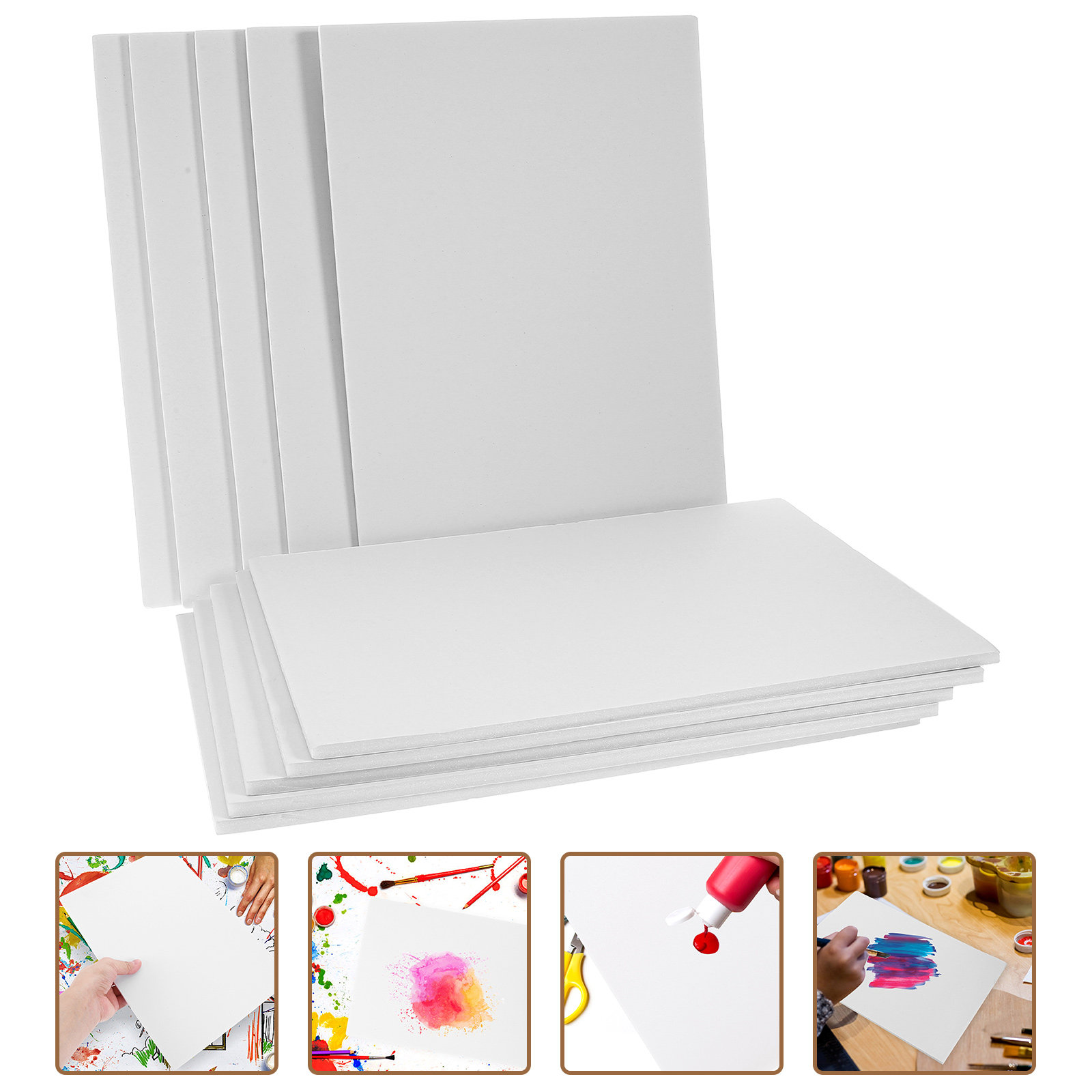Cosplay Prop Foam Board - 10 Plaques de Mousse Vides, Grandes