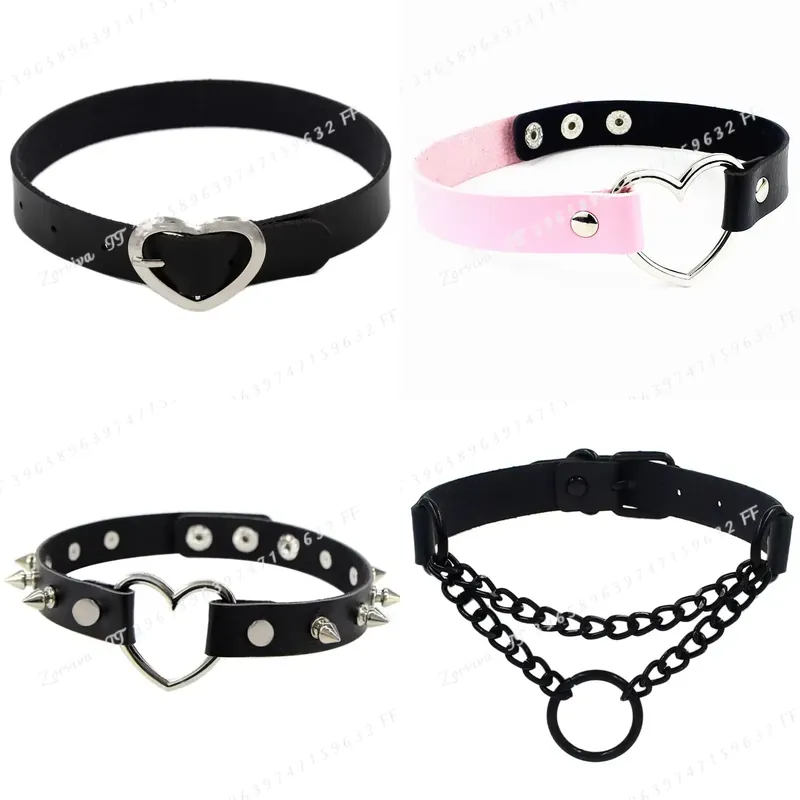 Collier ras du cou Harajuku Pu - Magnetic Clasp Cosplay avis et prix