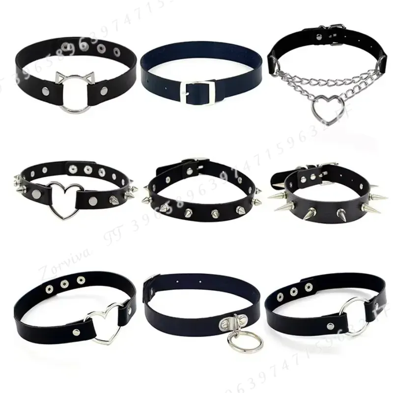 Collier ras du cou Harajuku Pu - Magnetic Clasp Cosplay avis et prix