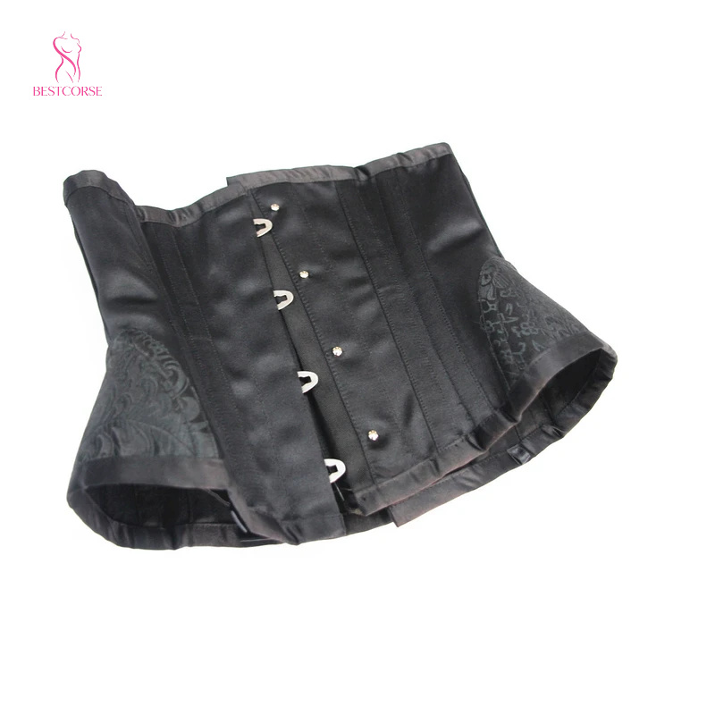 Corset gothique noir XXS à cou - Boning Corset Steel avis et prix