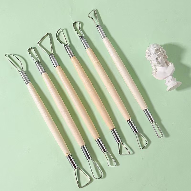 6 pièces manche en bois cire p - Craft Knife Set avis et prix